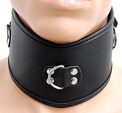 Lederhalsband - Ringe