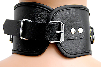 Lederhalsband - Ringe