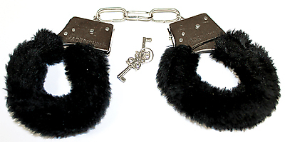 Handschellen schwarz