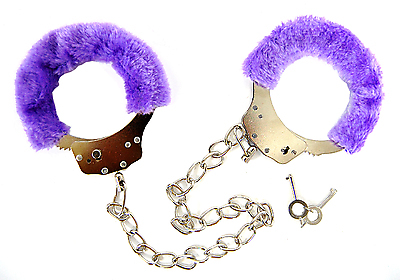 Handschelle Lila