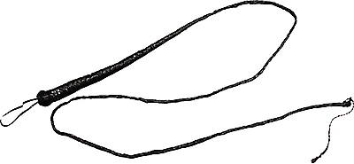 Leder Bullenpeitsche Dresseur