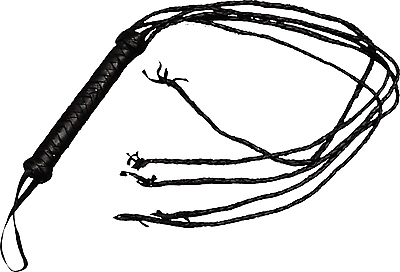 Leder Peitsche 5 Strang