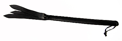 Leder Peitsche Die Gabel