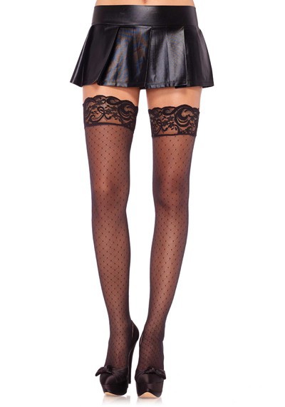 Diamand Dot Sheer Stay Up