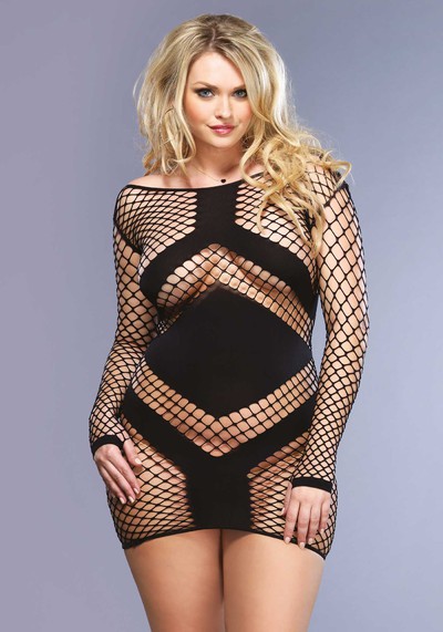 Long Sleeved Minidress