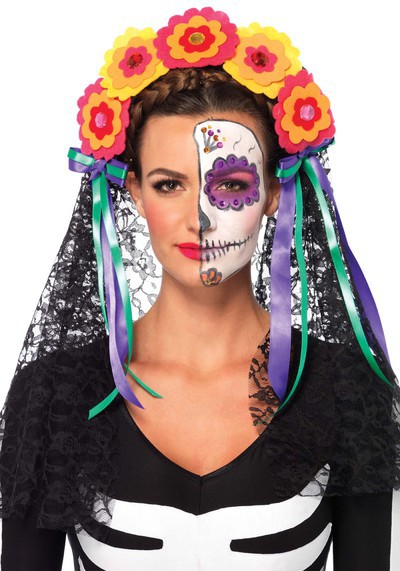 Day Of The Dead Headband