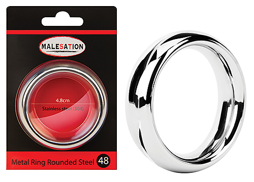 MALESATION Metall Cockring rund
