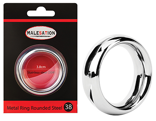 MALESATION Metall Cockring rund