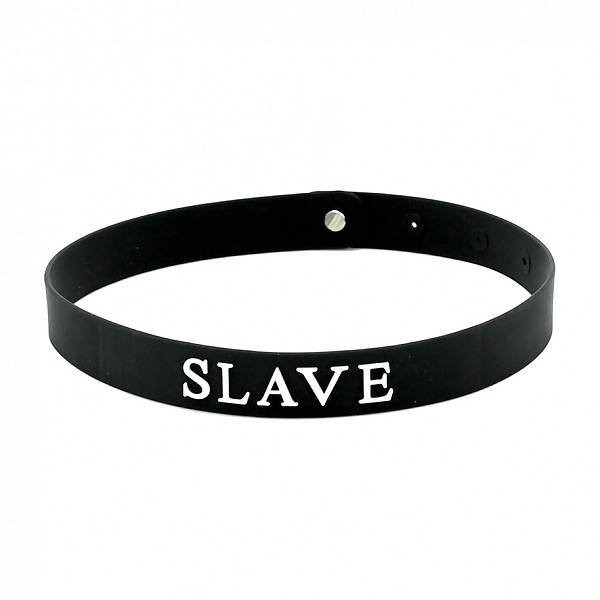 Zierhalsband 'Slave'