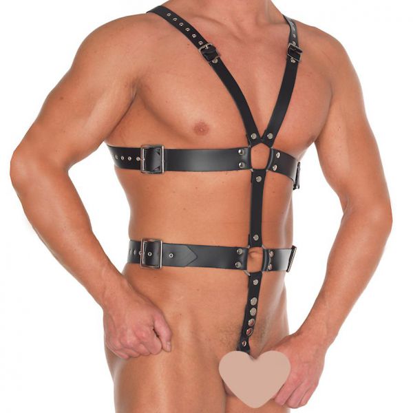 Leder-Geschirr Gladiator-Style