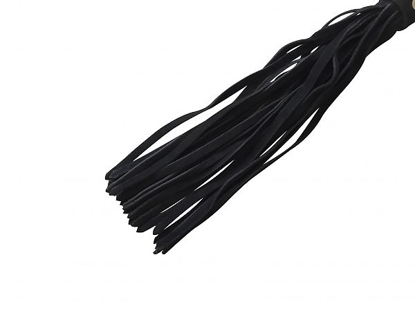 Schwarzer Wildleder Flogger