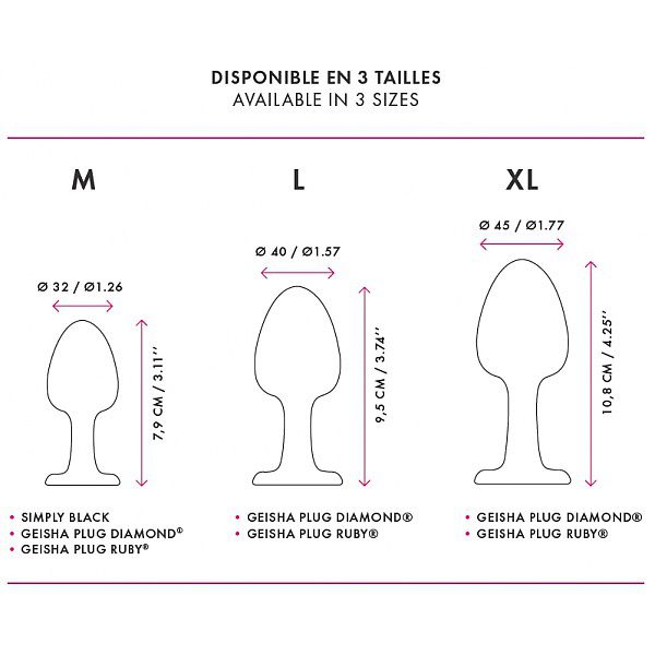 Dorcel - Geisha Plug Diamond L