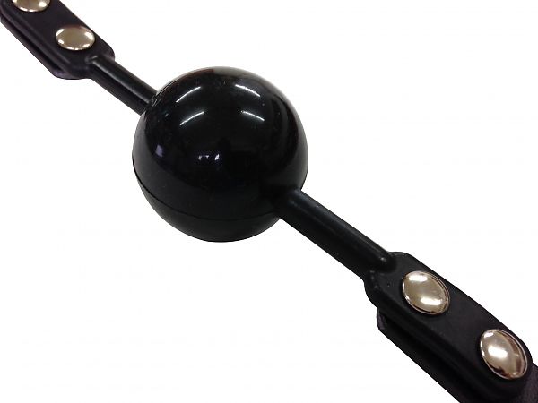 Ball-Knebel in Schwarz