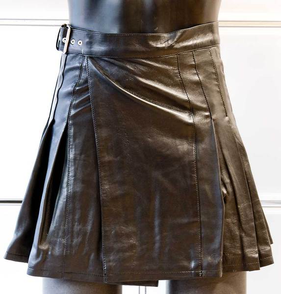Kilt aus Leder