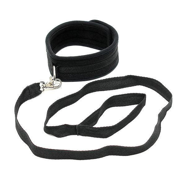 Halsband mit Leine - Softbandage