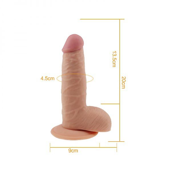 The Ultra Soft Dude 7.5" Realistic big
