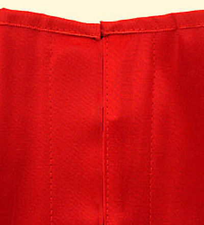 Satin-Korsett gerade