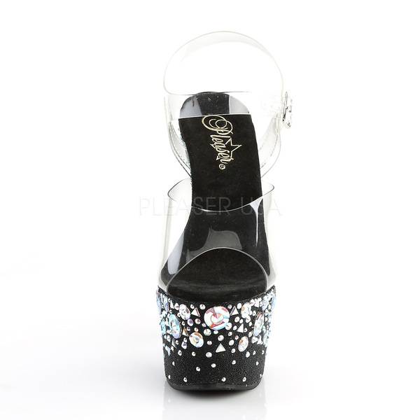 Plateau High Heels ADORE-708ROSE schwarz