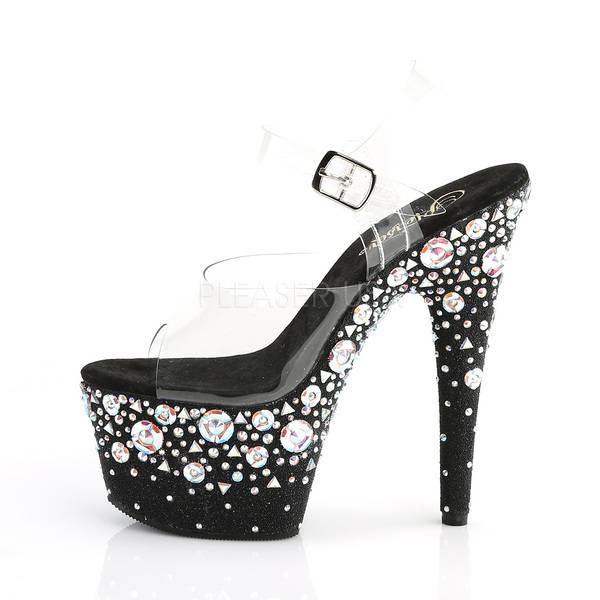 Plateau High Heels ADORE-708ROSE schwarz