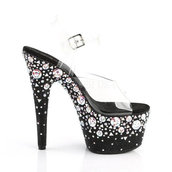 Plateau High Heels ADORE-708ROSE schwarz