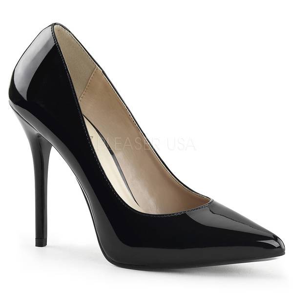 High Heels Pumps Lack schwarz AMUSE-20