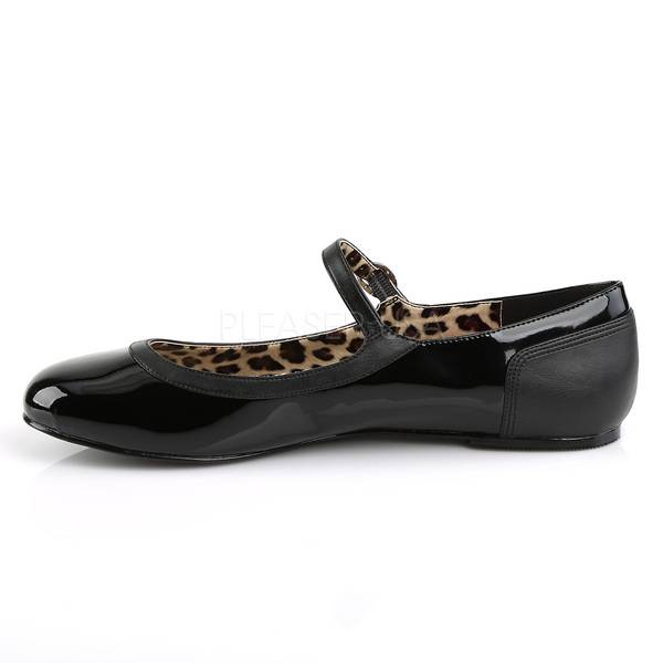 Ballerina ANNA-02 Lack schwarz