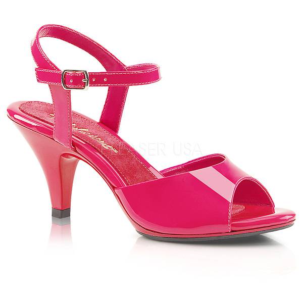 Klassische Lack Sandalette BELLE-309 pink