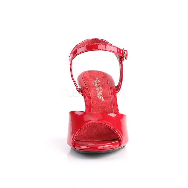 Klassische Lack Sandalette BELLE-309 rot