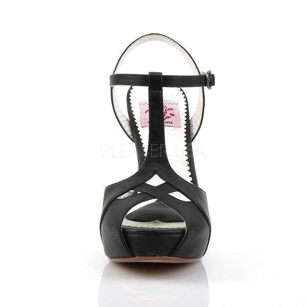 T-Riemchen Sandalette BETTIE-23 schwarz