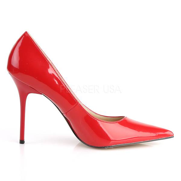 Lackpumps CLASSIQUE-20 dunkelrot