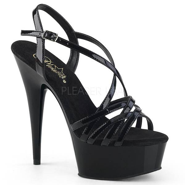 Riemchen Sandalette DELIGHT-613 schwarz
