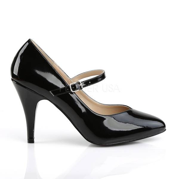 Mary Jane Pumps DREAM-428 Lack schwarz