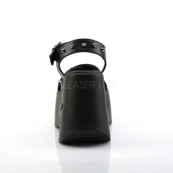 Criss-Cross-Knöchelriemensandale DYNAMITE-02 schwarz