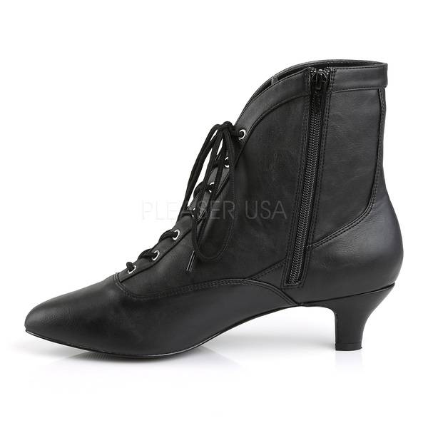 Schnürstiefelette FAB-1005 schwarz