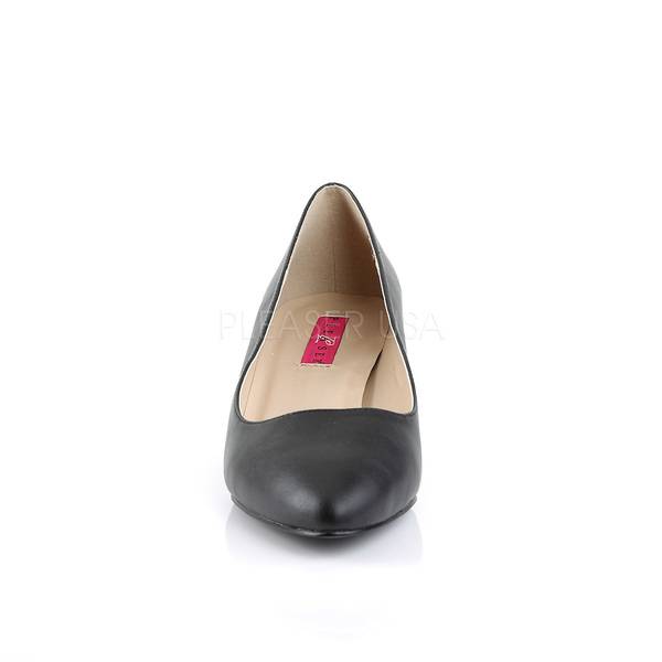 Klassische Low Heel Pumps FAB-420 schwarz
