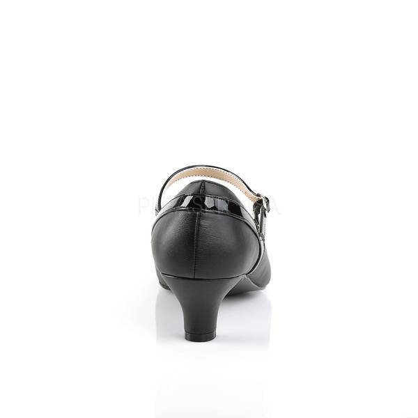Mary Jane Pumps FAB-425 schwarz