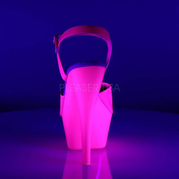 Neon Plateau Sandalette KISS-209UV pink