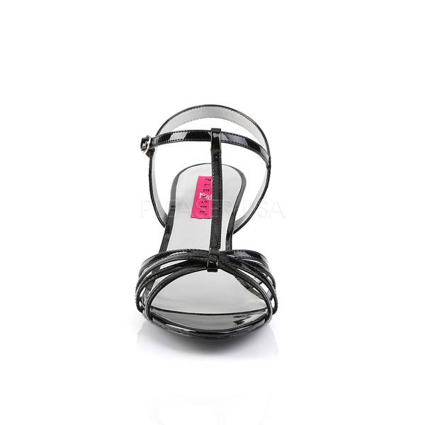 T-Riemchen Sandalette KITTEN-06 schwarz