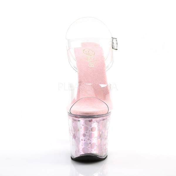 Knöchelriemen Plateau Sandalette RADIANT-708BHG pink