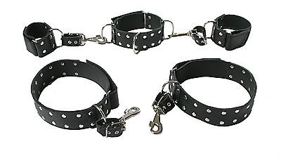 Hals, Hand, Oberschenkel-Fessel-Set
