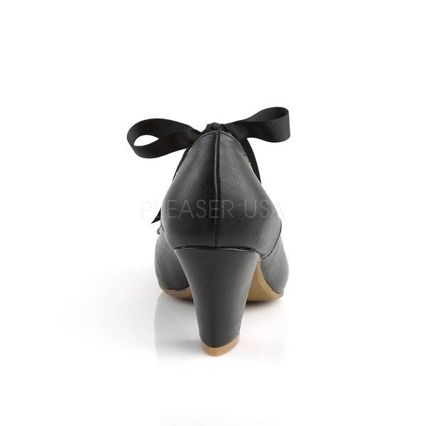 Mary Jane Pumps mit cut outs WIGGLE-32 schwarz