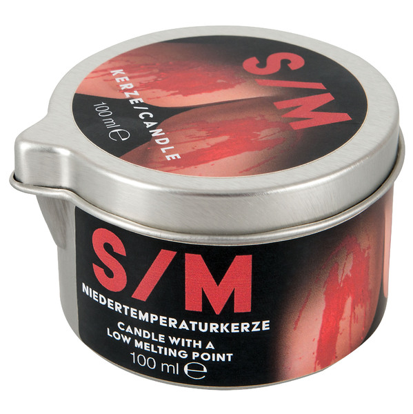 SM-Kerze im 100g-Tiegel