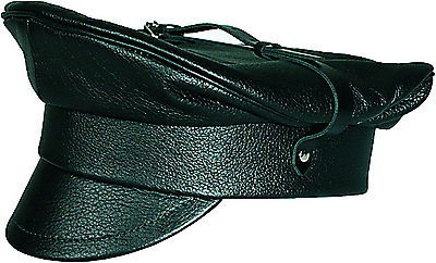 Unisex Ledermütze mit Lederschirm