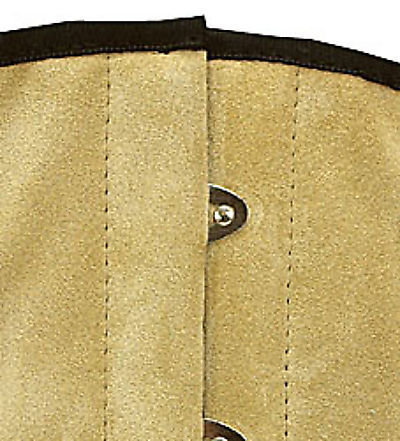 Schwarzes Leder-Gürtel-Korsett