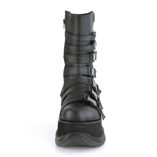 Schnürstiefel NEPTUNE-210 Kunstleder schwarz