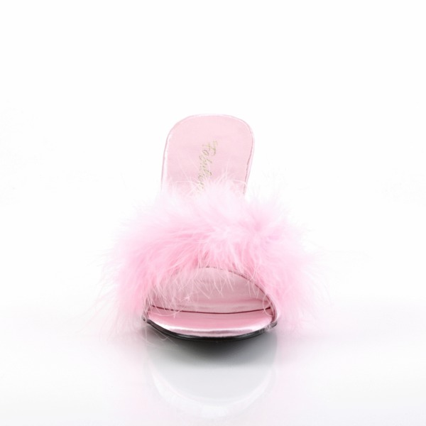 Marabou Pantolette AMOUR-03 rosa