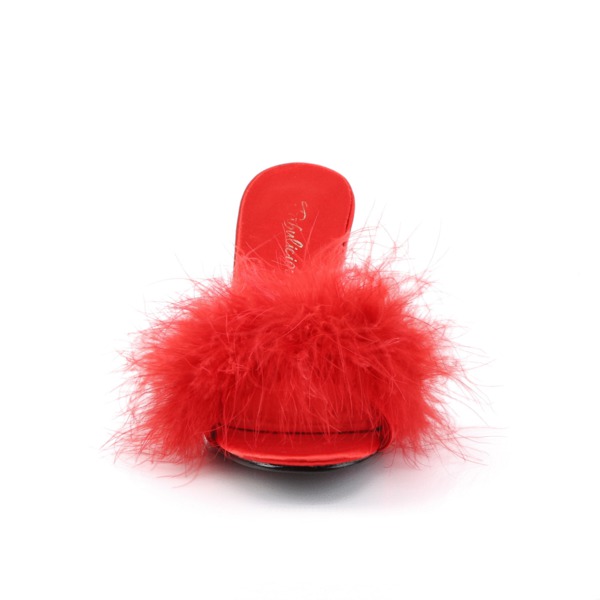 Marabou Pantolette AMOUR-03 rot