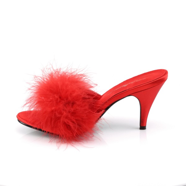 Marabou Pantolette AMOUR-03 rot