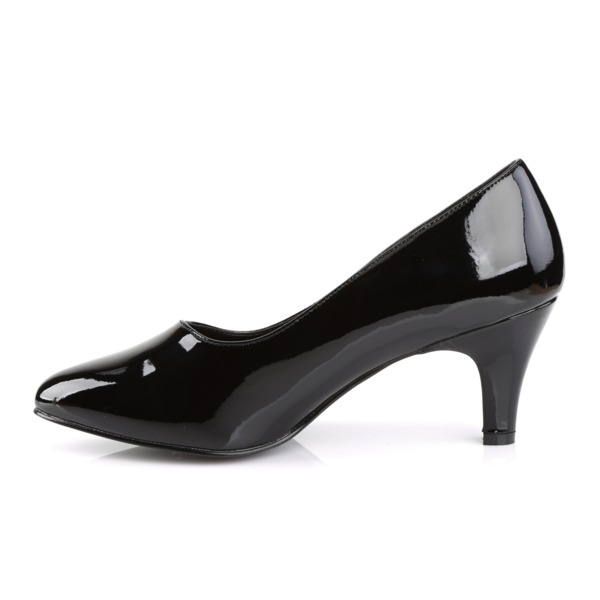 Low Heel Pumps DIVINE-420 Lack schwarz