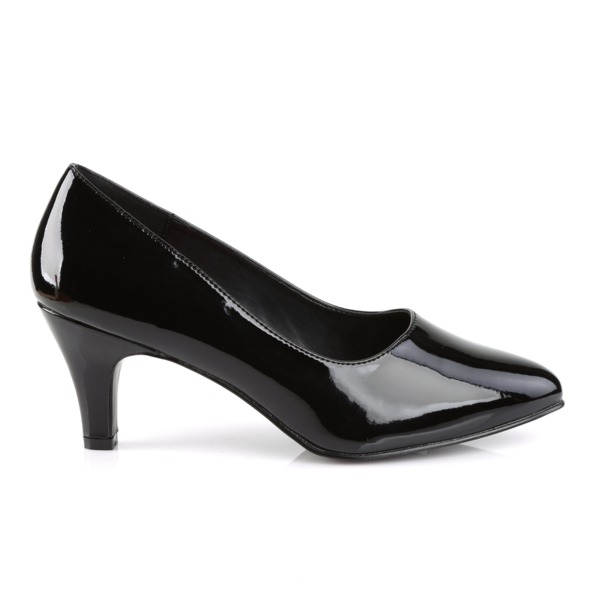 Low Heel Pumps DIVINE-420 Lack schwarz